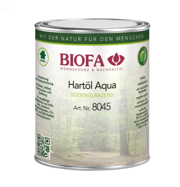 8045 Olej twardy wodny półpołysk