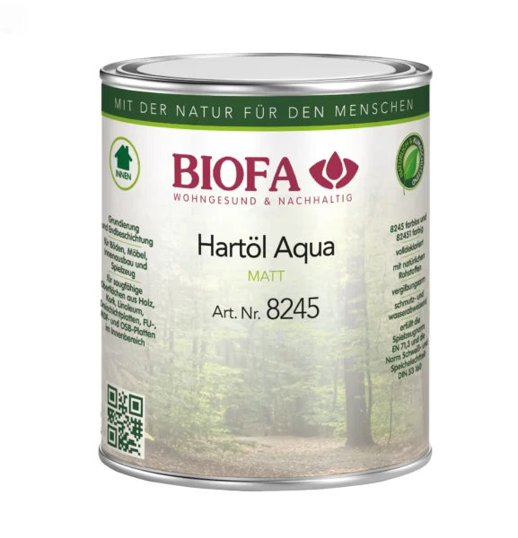 8245 Olej twardy wodny mat